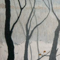 Zima na Kolibie, 48x138 cm, 2013